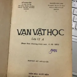 VẠN VẬT HỌC LỚP MƯỜI HAI A - ĐỖ DANH TẦM & NGUYỄN VĂN LONG 716801
