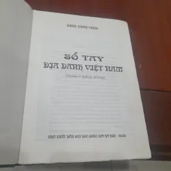 Đinh Xuân Vịnh - SỔ TAY ĐỊA DANH VIỆT NAM 932155