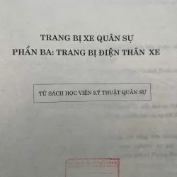TRANG BỊ XE QUÂN SỰ (Phần 3 trang bị điện thân xe) 761662