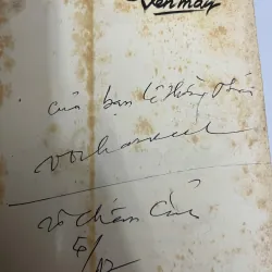 Vén mây - Võ Chân Cửu - Tiểu luận / Phê bình văn học- Có Chữ Ký Tác Giả 931900