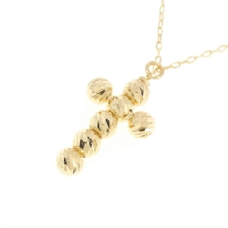 K18YG Dây chuyền hình chữ thập - Hàng hiệu Chính hãng 860711