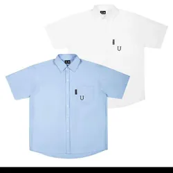 Áo sơ mi xanh kèm cà vạt 728163