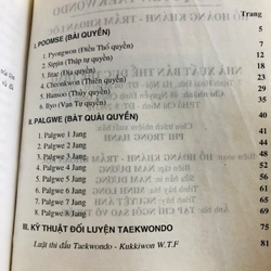 25 BÀI QUYỀN TAEKWONDO  - 131 trang, nxb: 2000 359611