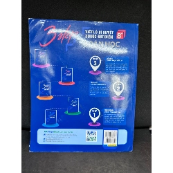 3 Step, Tiết Lộ Bí Quyết 3 Bước Đạt Điểm 8+ Toán Học - Nguyễn Xuân Nam, Mới 80%, 2021 SBM2407 450581