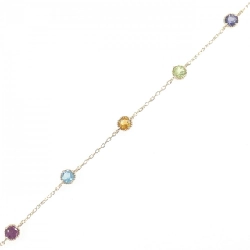 K10YG Đá màu Vòng tay - Hàng hiệu Chính hãng