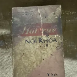 Hồi sức nội khoa tập hai- bìa xấu 