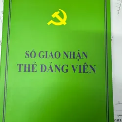 S125. SỔ GIAO NHẬN THẺ ĐẢNG VIÊN