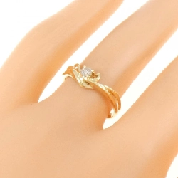 Nhẫn kim cương K18YG - Hàng hiệu Authentic 854842