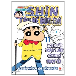 Shin - Cậu Bé Bút Chì - Phiên Bản Hoạt Hình Màu - Tập 11: Cu Shin Và Trải Nghiệm Trượt Tuyết - Yoshito Usui (Mới 100%) Truyện tranh, NXB Kim Đồng - SÁCH ĐẠI HỌC