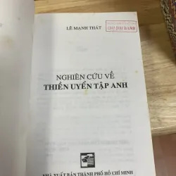 Nghiên Cứu Về Thiền Uyển Tập Anh - Lê Mạnh Thát 760482