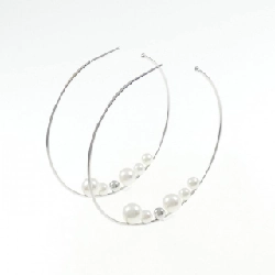 K14WG Bông tai Akoya Pearl - Hàng hiệu Authentic 877337