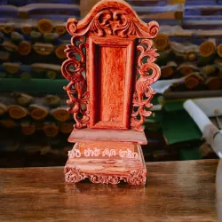 Bài vị gỗ hương trạm khắc tinh sảo cao 41cm; 50cm và 60 cm 750938