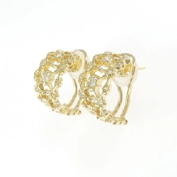 K18YG Bông tai/Khuyên tai Kim cương 0.69CT - Hàng hiệu Chính hãng 874240