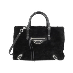 Balenciaga Mini Paper A4 Metallic Edge 387477 CNTIN Bag - Hàng hiệu Chính hãng