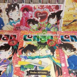 160K/bộ - Conan - Tuyển Tập Đặc Biệt Những Câu Chuyện Lãng Mạn trọn bộ, Tặng Kèm postcard