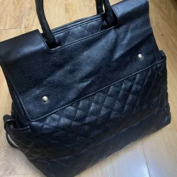 Balo tote nữ bigsize da thật 2hand 961343