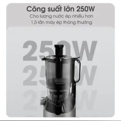 Máy ép chậm KALITE KSJ868 động cơ DC siêu khỏe ép kiệt bã 572352