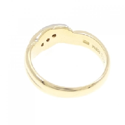 Nhẫn kim cương K18YG/PT900 0.06CT - Hàng hiệu Authentic 851805