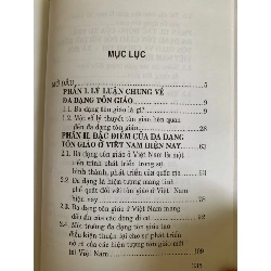 Đa dạng tôn giáo ở Việt Nam hiện nay.Những vấn đề ly luận và thực tiễn ( sách mới 90%, xuất bản 2016,NXB Phương Đông) tác giả Nguyễn Thị Minh Ngọc- STB3005- sách Tôn Giáo 351647
