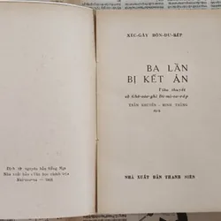 BA LẦN BỊ KẾT ÁN (Tiểu thuyết về Georgi Dimitrov)  726876