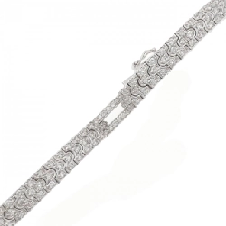 K18WG Dây chuyền kim cương 3.00CT - Hàng hiệu Chính hãng