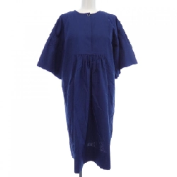 Đầm ngắn Bohemian HERMES bằng vải gạc 5E0570DB