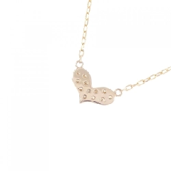 K18PG/K18YG Dây chuyền kim cương hình trái tim 0.10CT - Hàng hiệu Chính hãng 860740