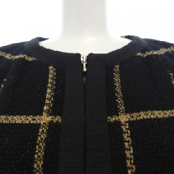 【Mã giảm giá】Áo khoác không cổ CHANEL 643585