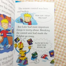 COMBO 4q USBORNE YOUNG READING – WIZARDS · ROBOTS · TREASURE ISLAND · A TALE OF TWO CITIES 751824