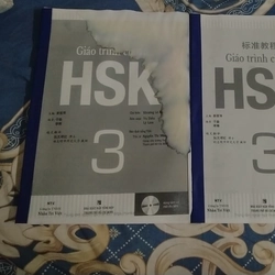Combo Sách giáo khoa HSK3 + Sách bài tập HSK3 sách photo
