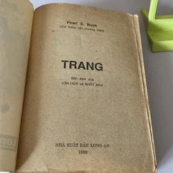 TRANG, PEARL BUCK, GIẢI NOBEL VĂN CHƯƠNG 1938 (XB 1989) 507120