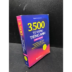 3500 từ vựng tiếng anh theo chủ đề mới 80% cong bìa, bẩn bìa HPB.HCM0301 từ điển