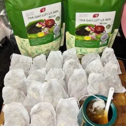 Trà gạo lứt lá sen túi lọc bịch 21 túi hỗ trợ giảm cân, giảm mỡ bụng hiệu quả 934052