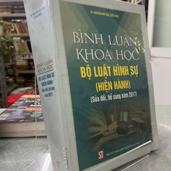 BÌNH LUẬN KHOA HỌC BỘ LUẬT HÌNH SỰ HIỆN HÀNH