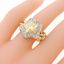 Nhẫn kim cương sao K18YG/K18WG 0.25CT - Hàng hiệu Authentic 847114