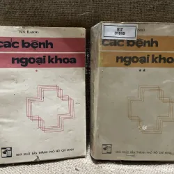 Các bệnh ngoại khoa - N.N. ÊLANXKI hơn 700 trang , dịch từ nước ngoài 