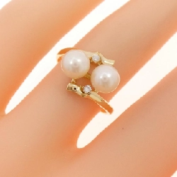 Nhẫn ngọc trai Akoya K18YG 670563