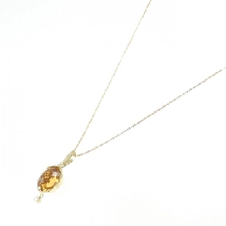 K18YG Mặt dây chuyền Citrine 3.43CT - Hàng hiệu Chính hãng 861656