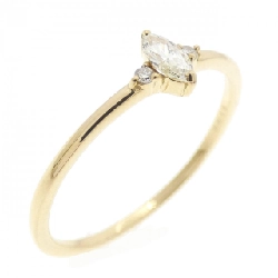 【Sản phẩm mới】Nhẫn kim cương K18YG 0.10CT