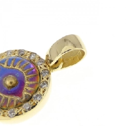 Mặt dây chuyền Mắt ác iridescent Ileana Makri - Hàng hiệu Authentic 843264