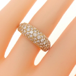 Nhẫn kim cương K18YG Pavé 1.30CT 669722