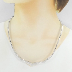 K18WG Dây chuyền kim cương 1.00CT - Hàng hiệu Chính hãng 857850