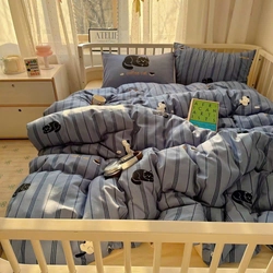 Set 4 món chăn ga gối cotton cloud 469594