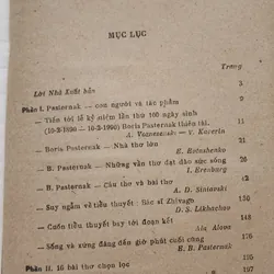 Boris Pasternak, con người và tác phẩm (bao gồm thiên tiểu thuyết Bác sĩ Zhivago) 702985