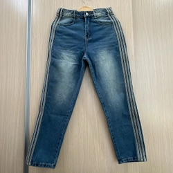 Quần baggy jeans xanh đậm