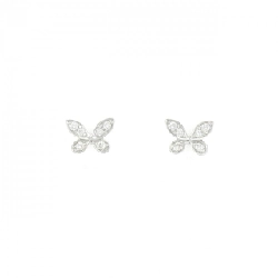 Bông tai mini bướm Graph - Hàng hiệu Authentic