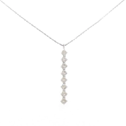 K18WG Dây chuyền kim cương 1.00CT - Hàng hiệu Chính hãng