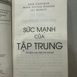 Sách sức mạnh của Tập trung - Jack Canfield, Mark Victor Hansen, Les Hewitt mới 90% 1022207