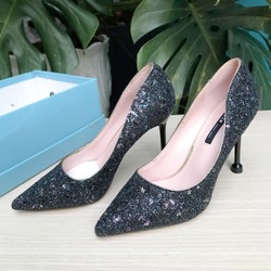 Giày cao gót nữ lấp lánh  size 37  73135