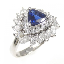 Nhẫn Sapphire PT900 1.45CT - Hàng hiệu Chính hãng